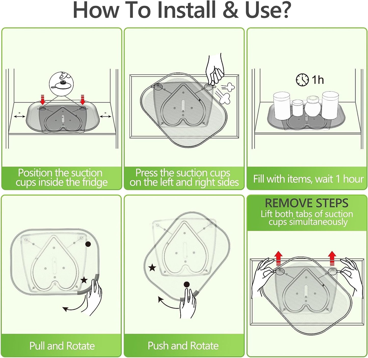 Phonery EasyReach ®  Organizer for Fridge-Getphonery