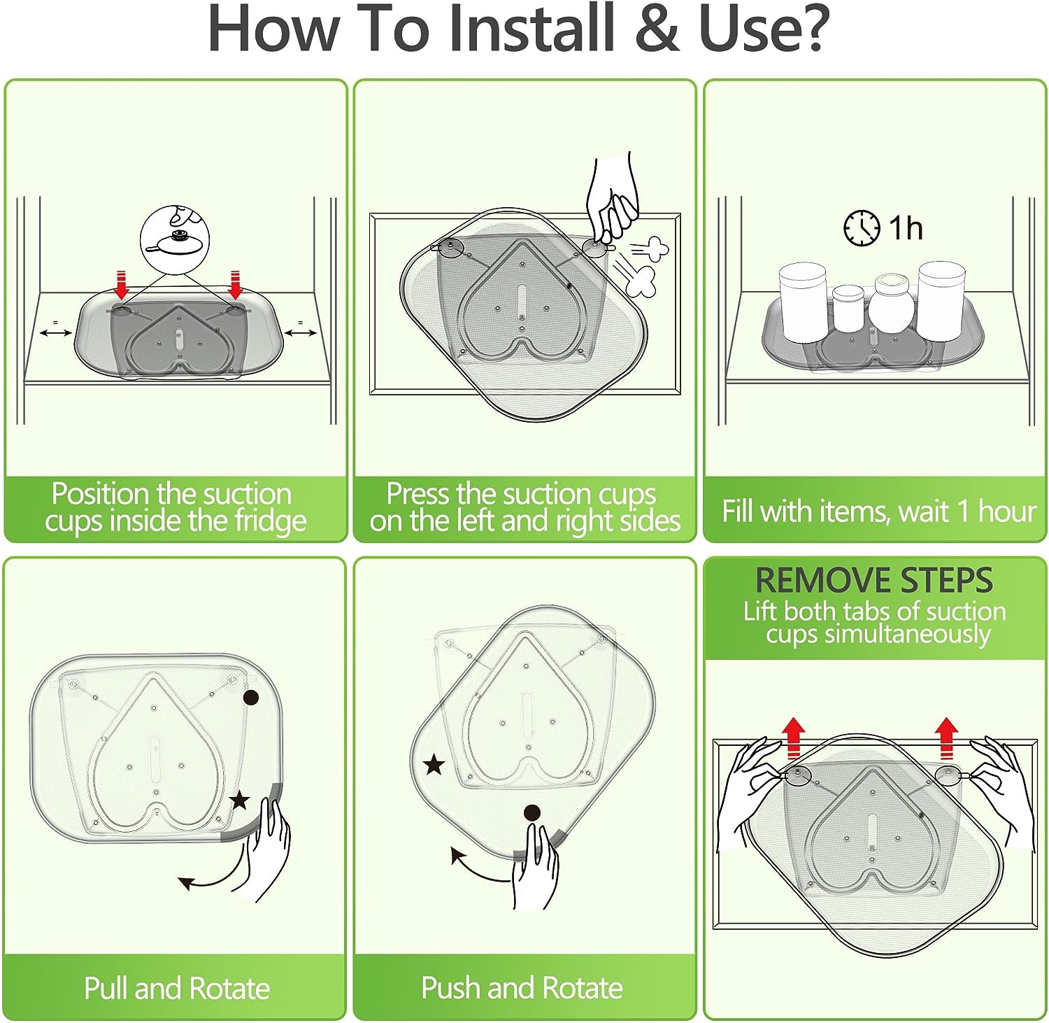 Phonery EasyReach ®  Organizer for Fridge-Getphonery