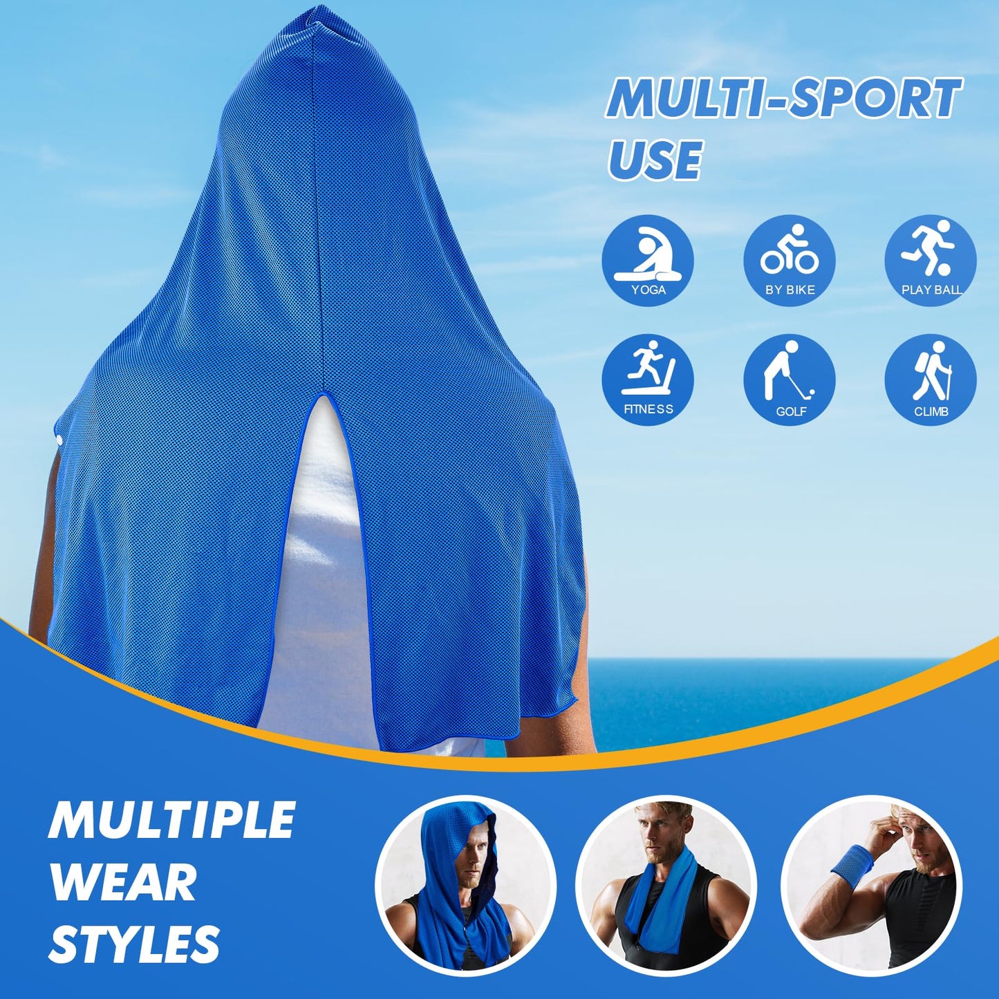 Phonery CoolGuard ® Cooling Hoodie Towel-Getphonery