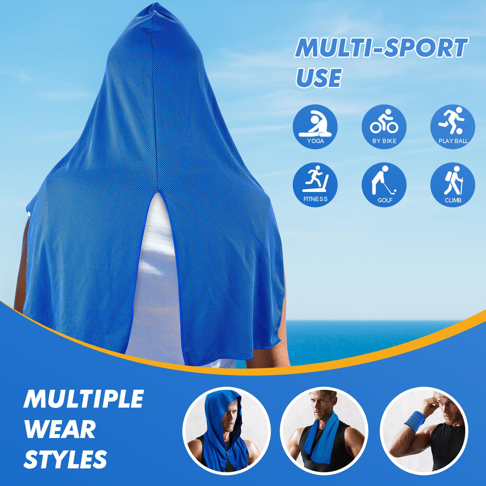 Phonery CoolGuard ® Cooling Hoodie Towel-Getphonery