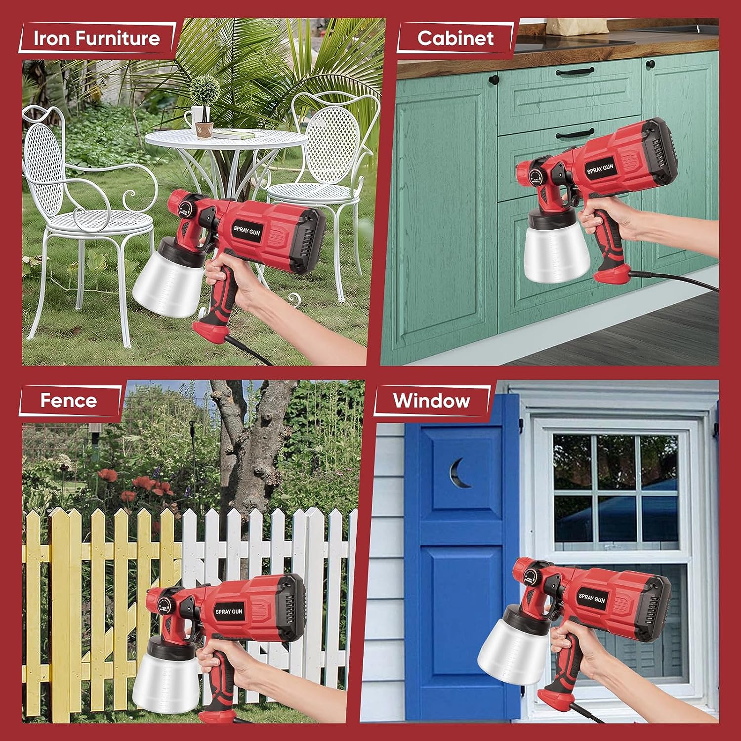 Phonery PaintMaster ® HVLP Spray Gun-Getphonery