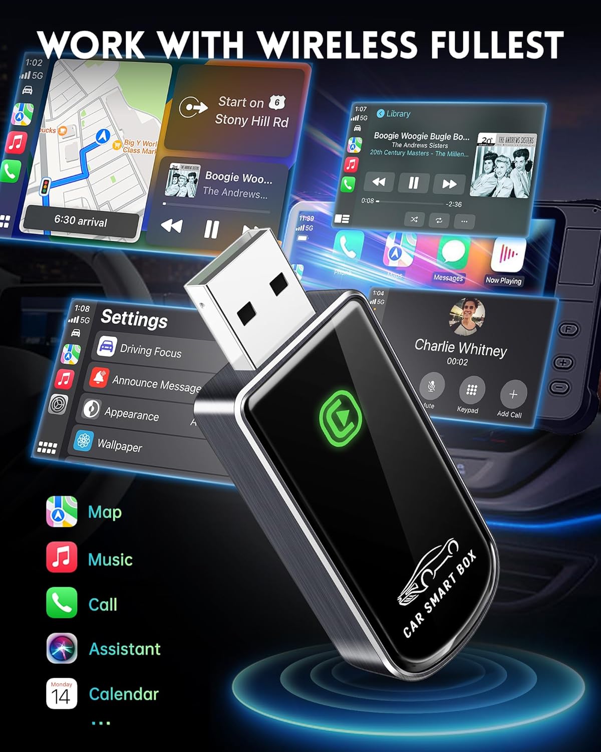 Phonery CarPlay ® Car Smart Box
