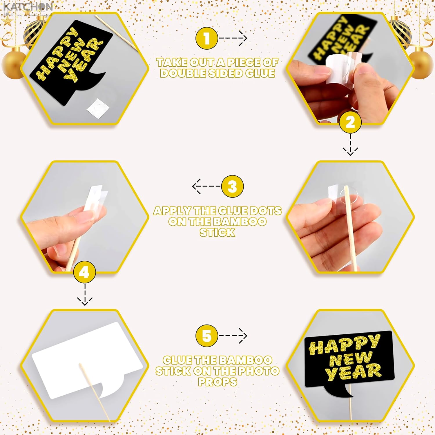 Phonery Opulence Avenue New Year’s Eve Luxe Party Supplies