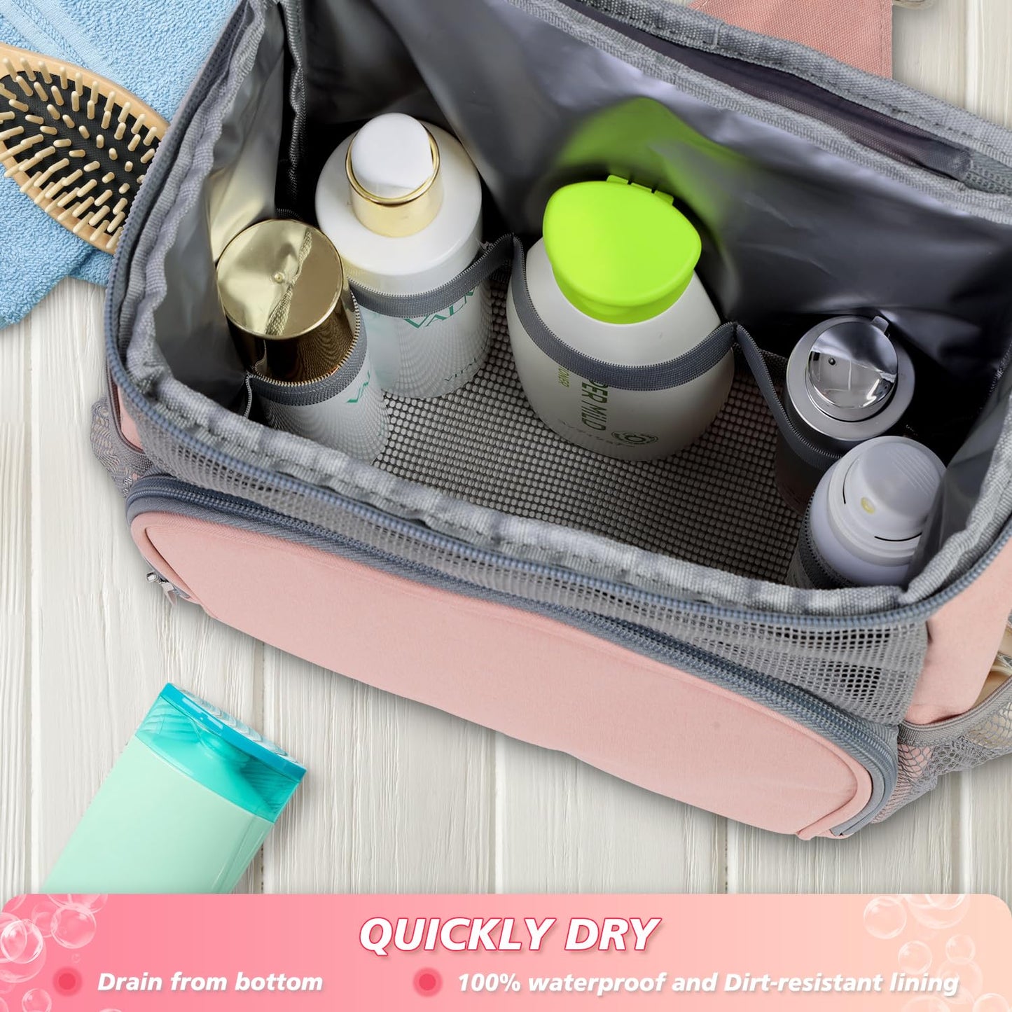 Phonery ShowerSavvy ® Hanging Shower Caddy-Getphonery