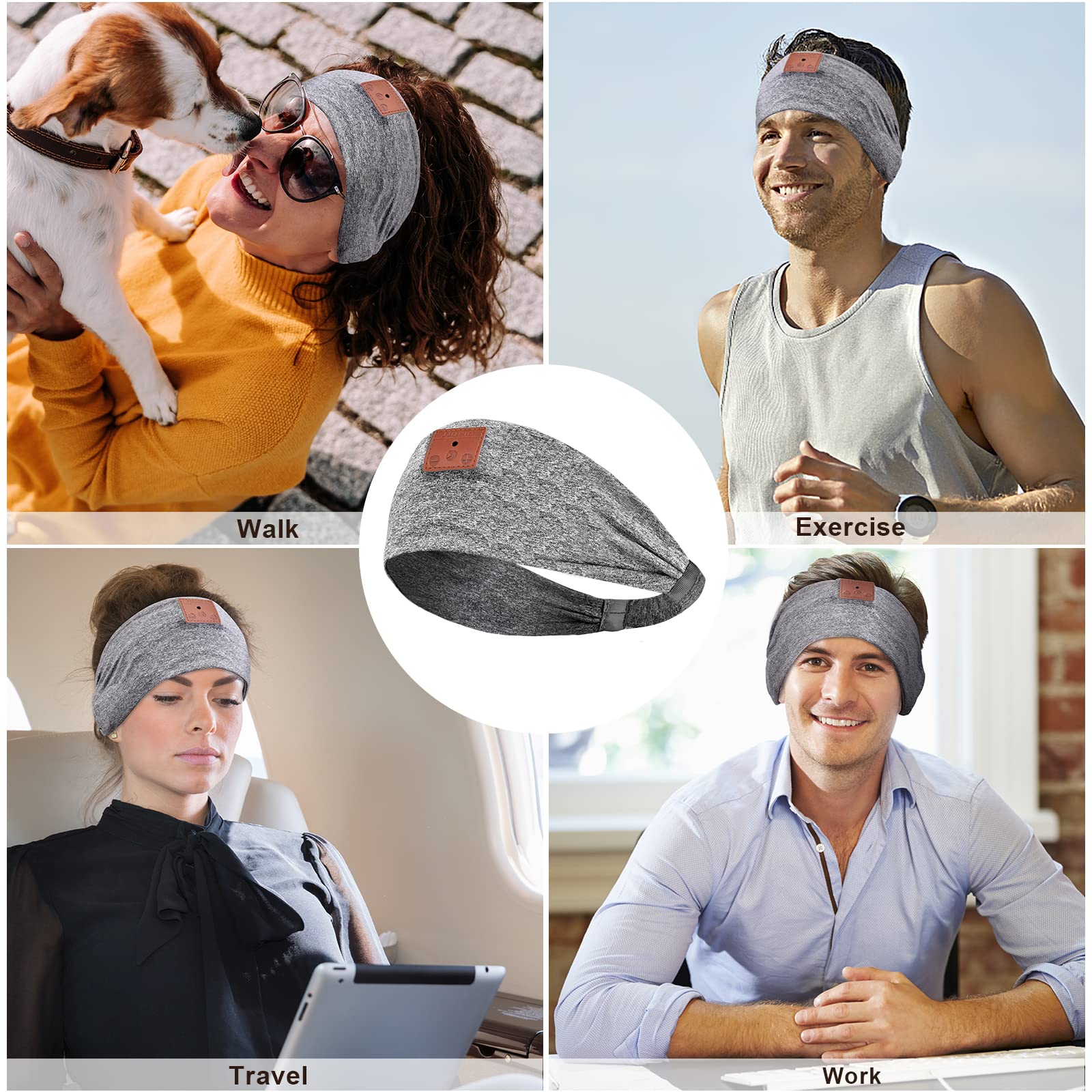 Phonery DreamTunes ® Bluetooth Sleeping Headband 2-Pack-Getphonery