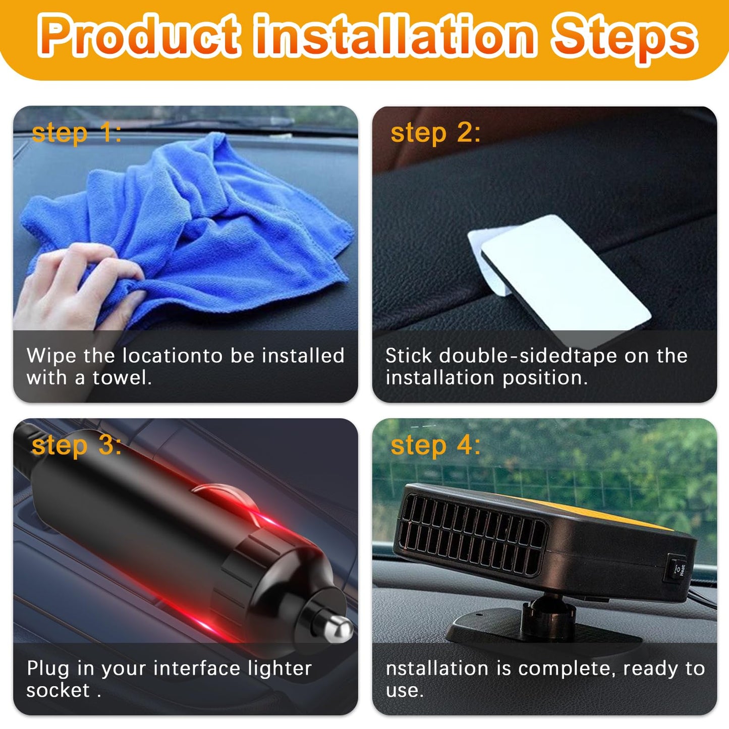 Phonery HeatWave ® Car Heater Defroster-Getphonery