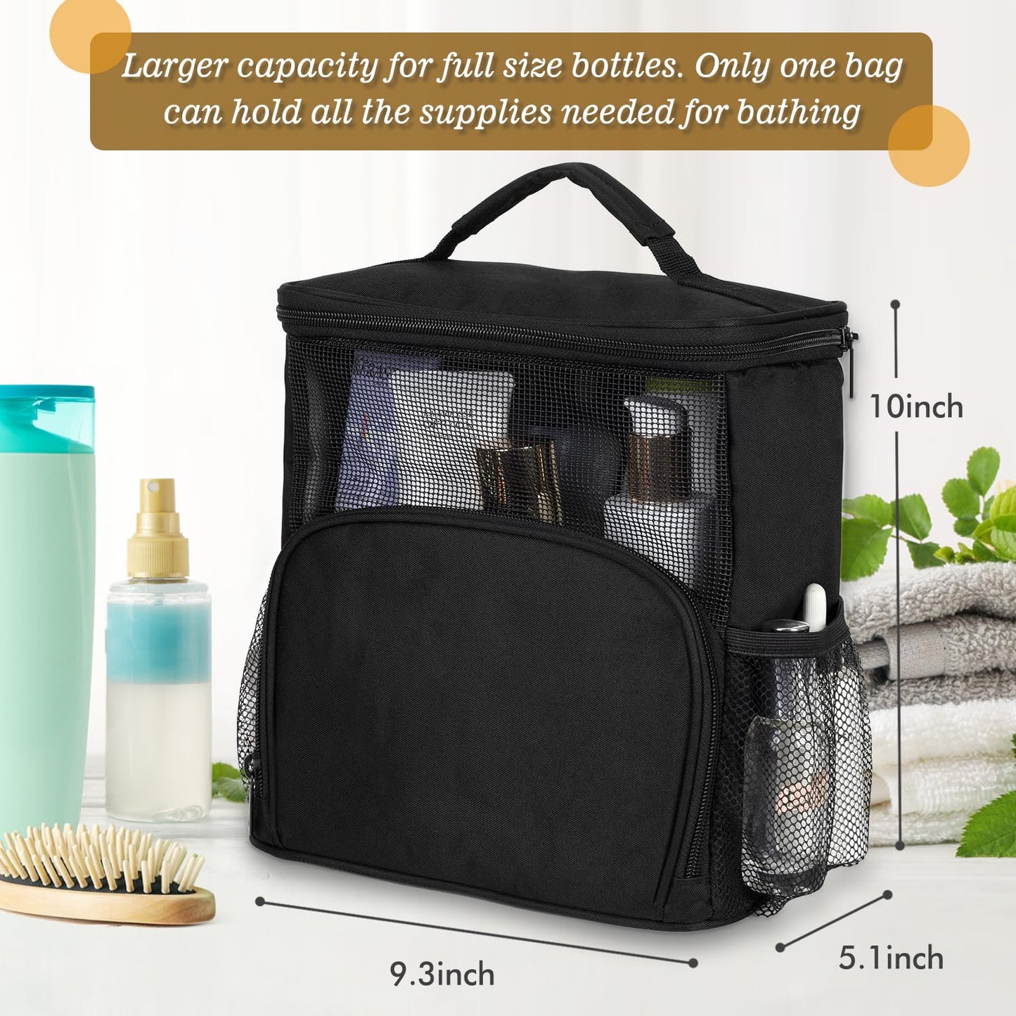 Phonery ShowerSavvy ® Hanging Shower Caddy-Getphonery