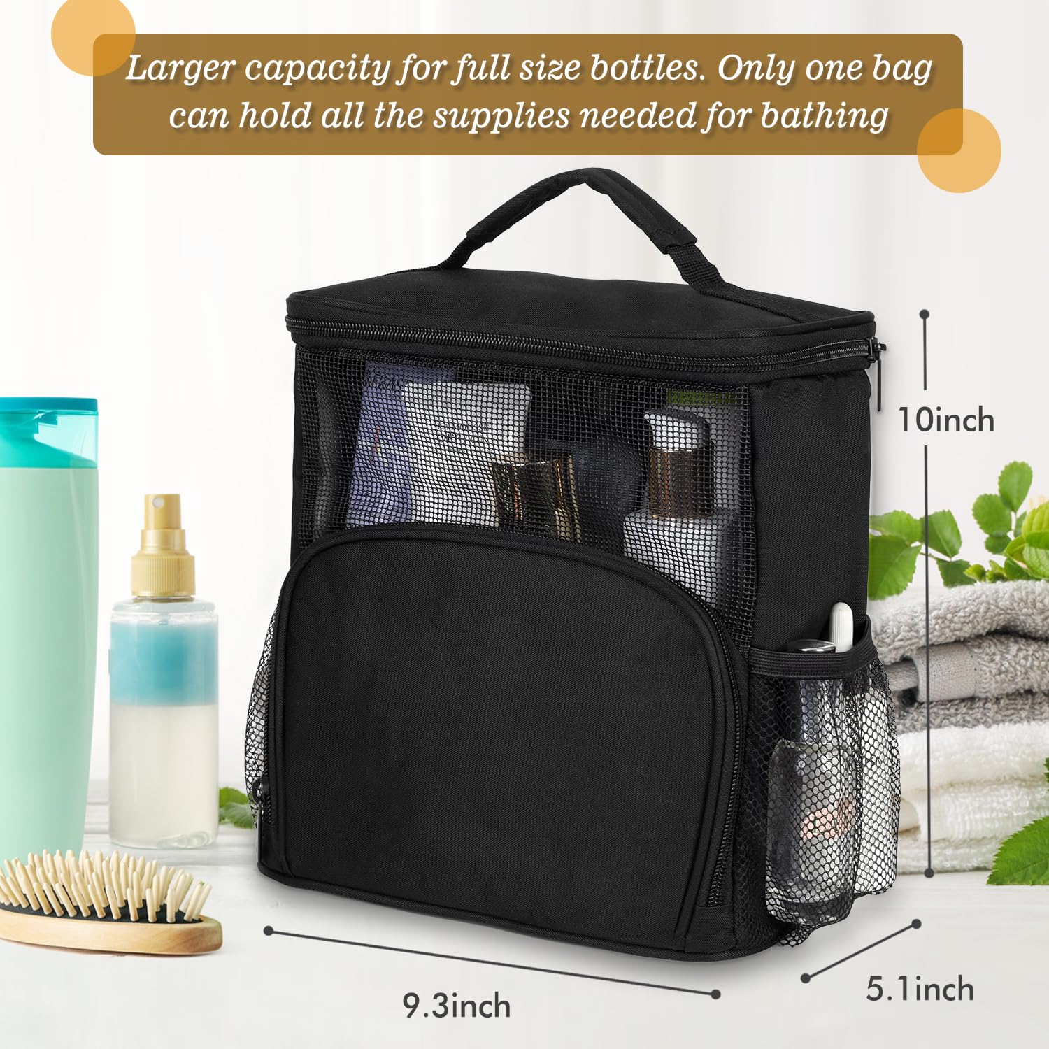 Phonery ShowerSavvy ® Hanging Shower Caddy-Getphonery