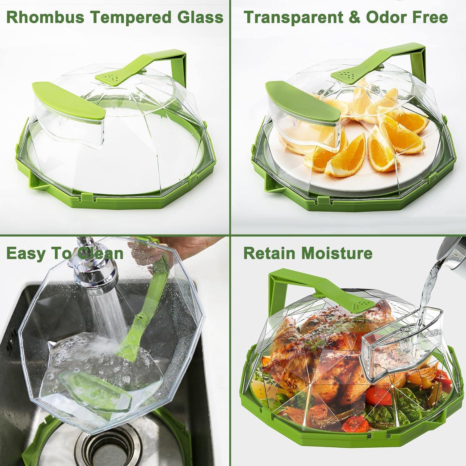 Phonery SplatterShield ® Microwave Splatter Cover-Getphonery