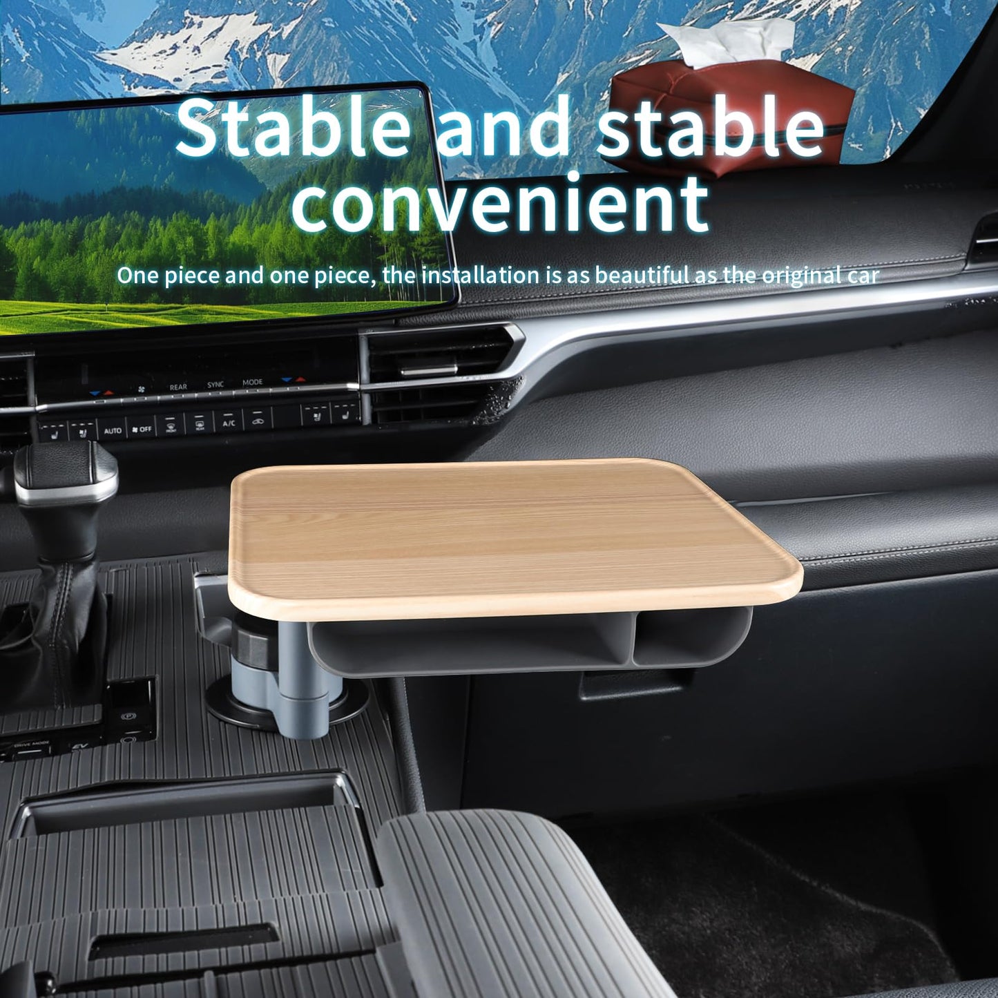 Phonery SnackEase rotating car seat tray table