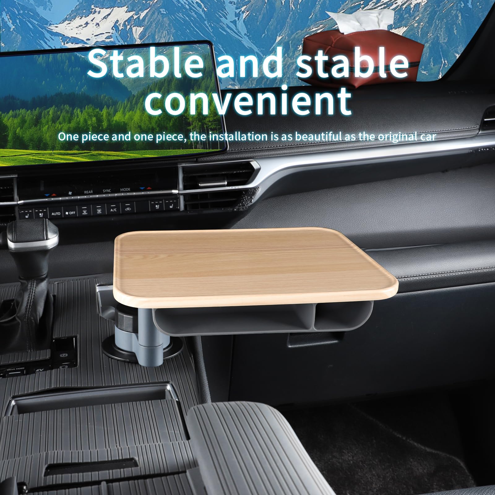 Phonery SnackEase rotating car seat tray table