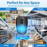 2025 Upgraded Ultrasonic Pest Repellent Indoor Insect Repeller, Pest Control, Repellent Roach, Mouse, Bugs, Mosquito, Mice, Spider, Ant, Rodent Repellent Ultrasonic Plug in, 3 Mode Switching, 6 Packs