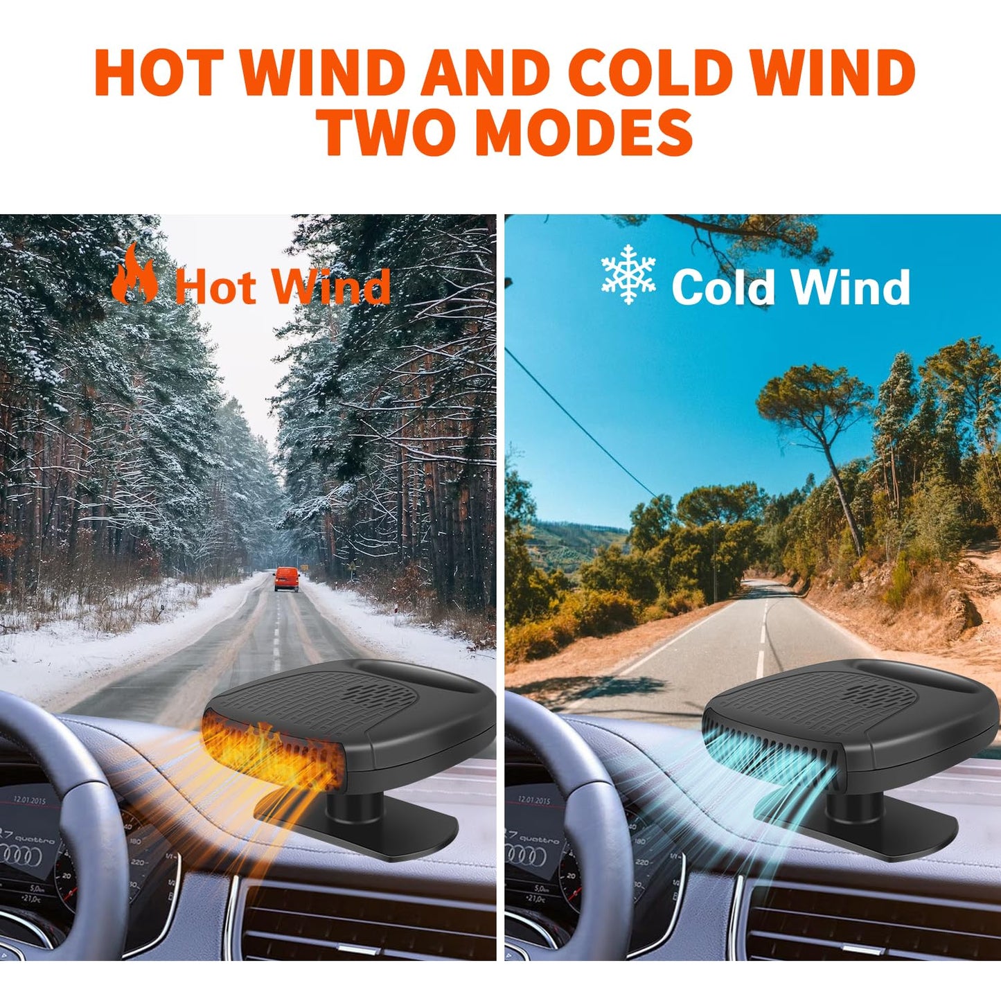 Phonery TurboHeat ® Car Heater Defroster-Getphonery