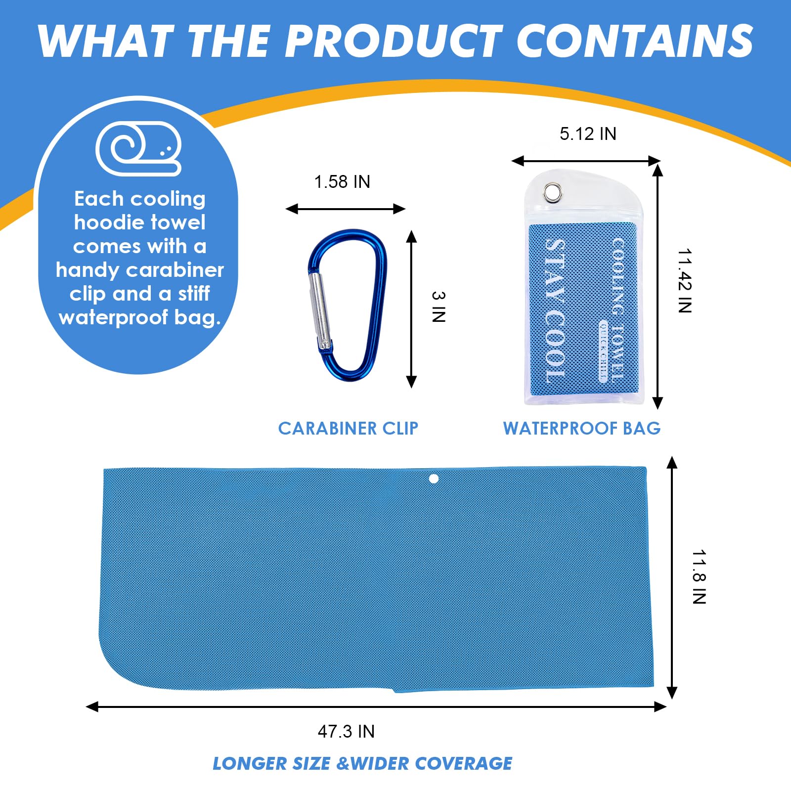 Phonery CoolGuard ® Cooling Hoodie Towel-Getphonery