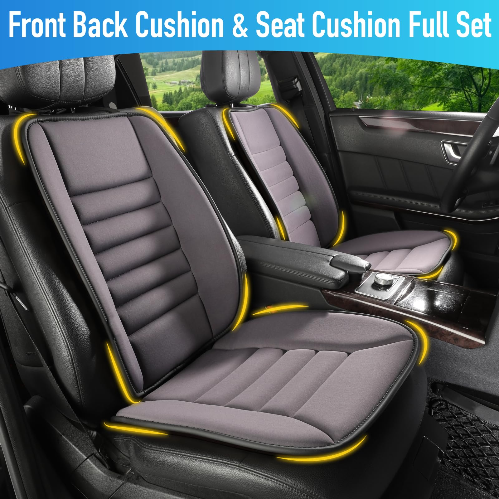 Phonery BackEase ® Car Seat Cushion-Getphonery