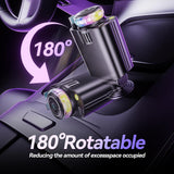 5 in 1 Retractable Car Charger with Aromatherapy and Starlight, USBC Car Charger Adapter, 69W Fast Charging Cars Phone Chargers, Cars Air Freshener Compatible for iPhone 16 15 14 13 12 and Android