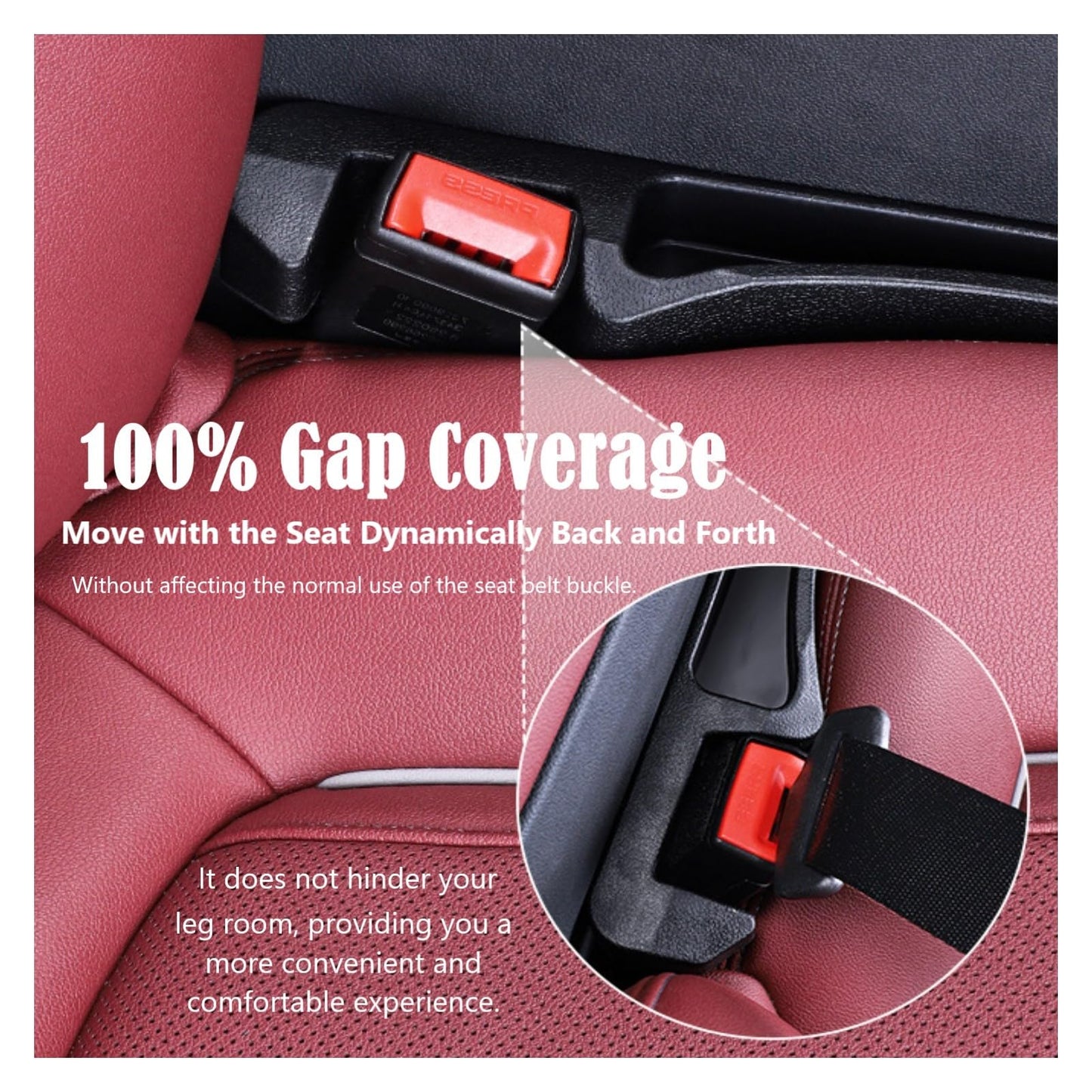 Phonery GapGuardian ® Car Seat Gap Filler