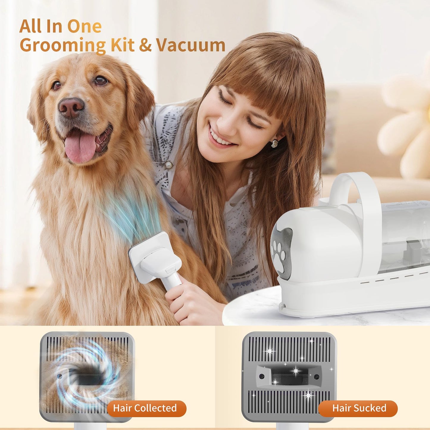 Phonery FurEase ® Dog Grooming Kit-Getphonery
