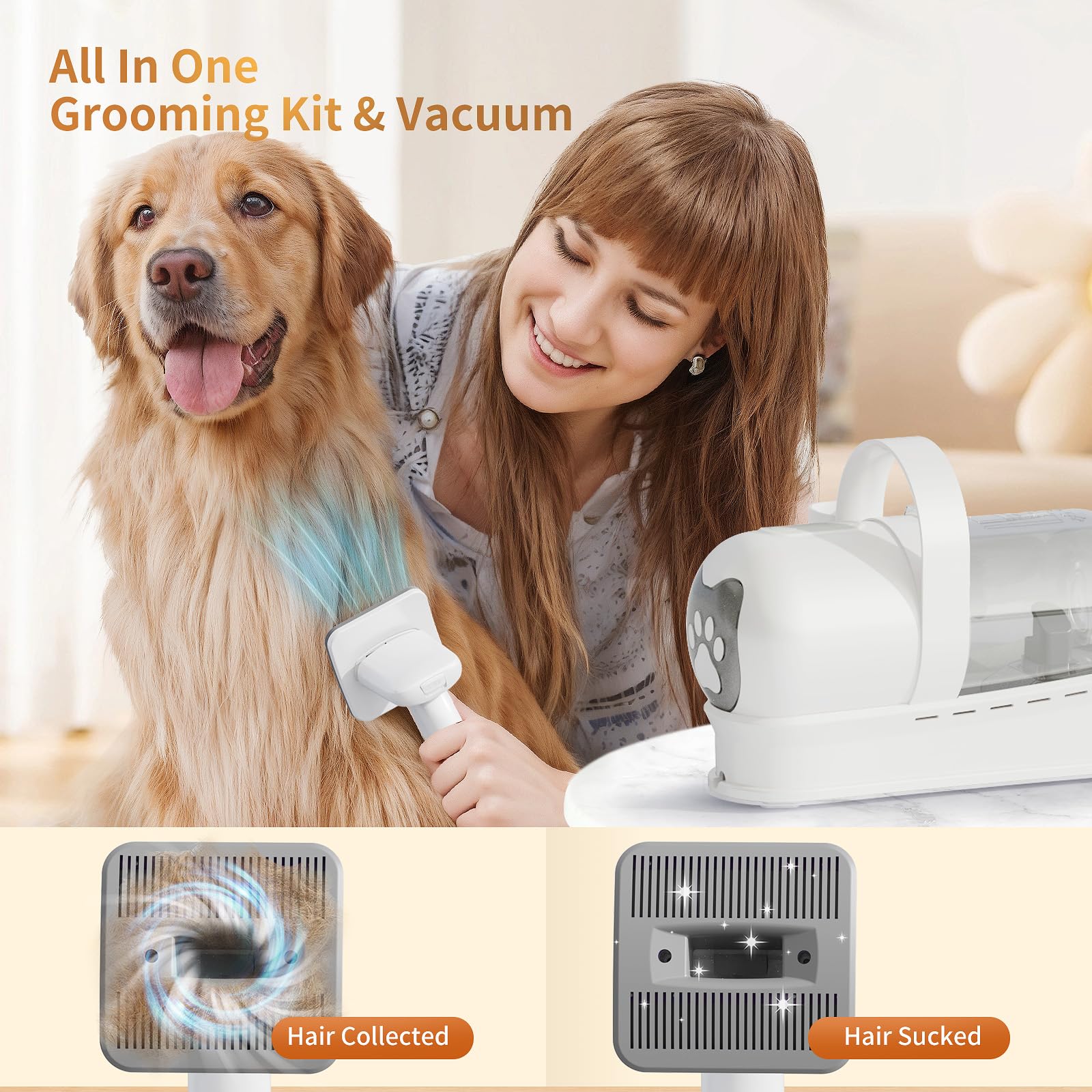 Phonery FurEase ® Dog Grooming Kit-Getphonery