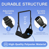 Phonery SkyRest ® Airplane Footrest Hammock 2 Pack