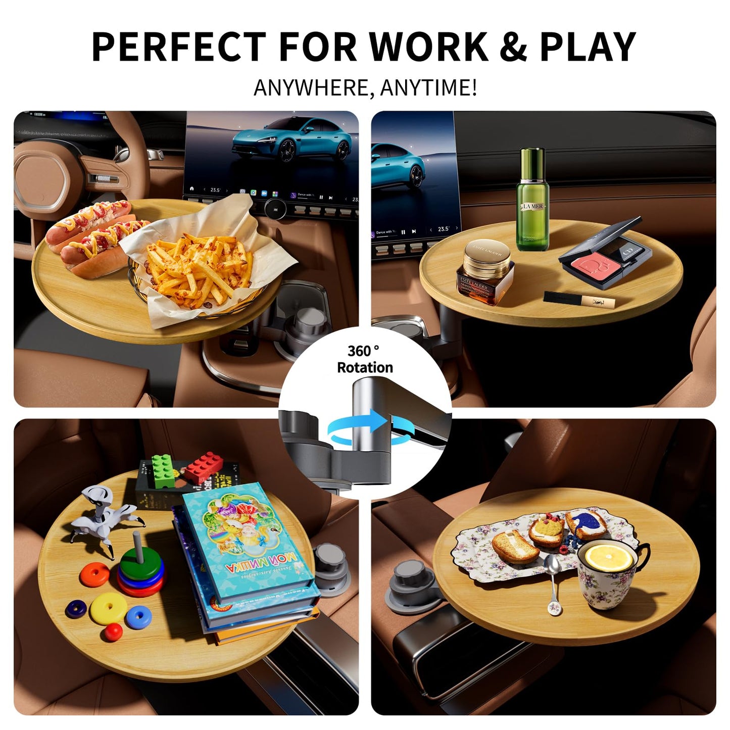 Phonery 360Drive ® Car Tray Table