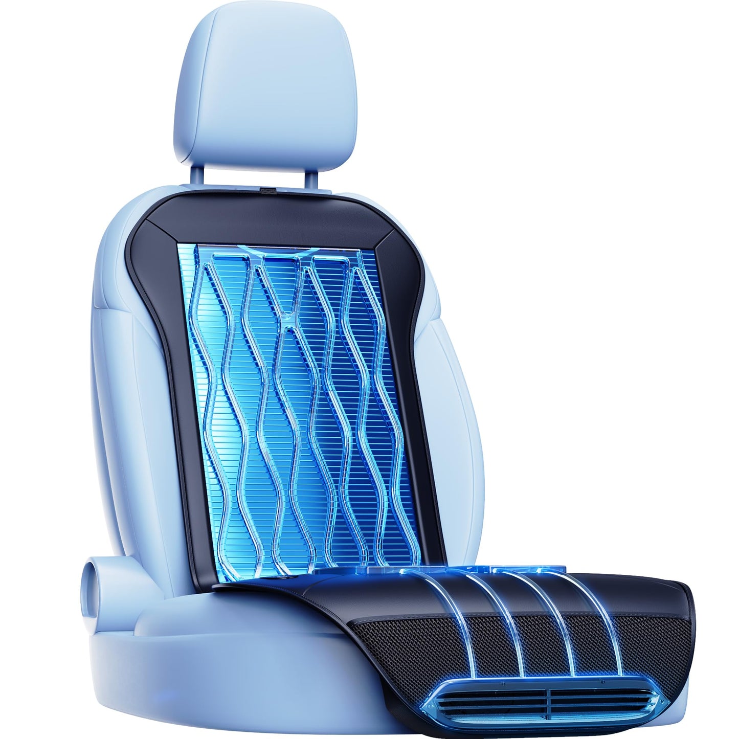 Phonery ChillRide ® Cooling Car Seat Pad