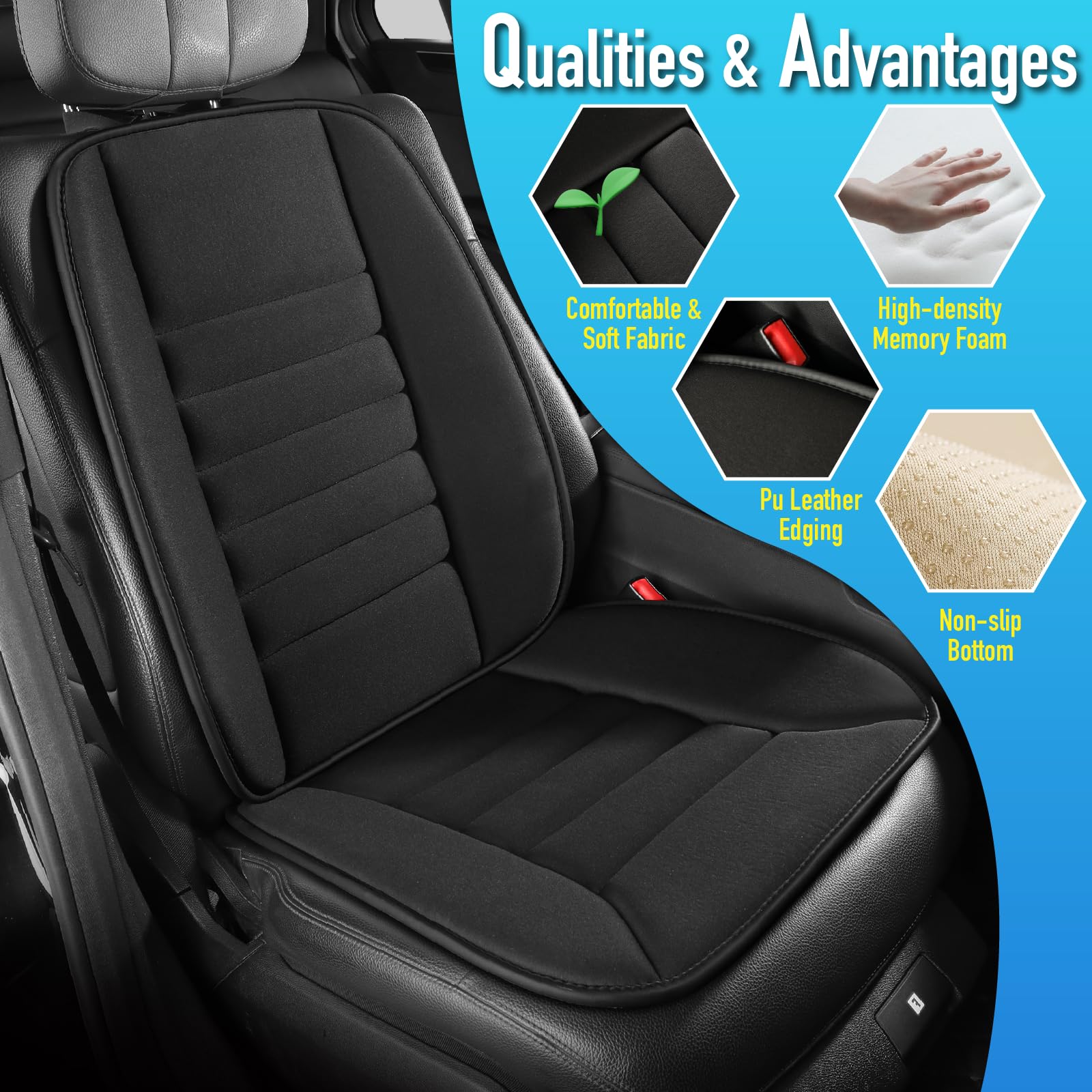 Phonery BackEase ® Car Seat Cushion-Getphonery