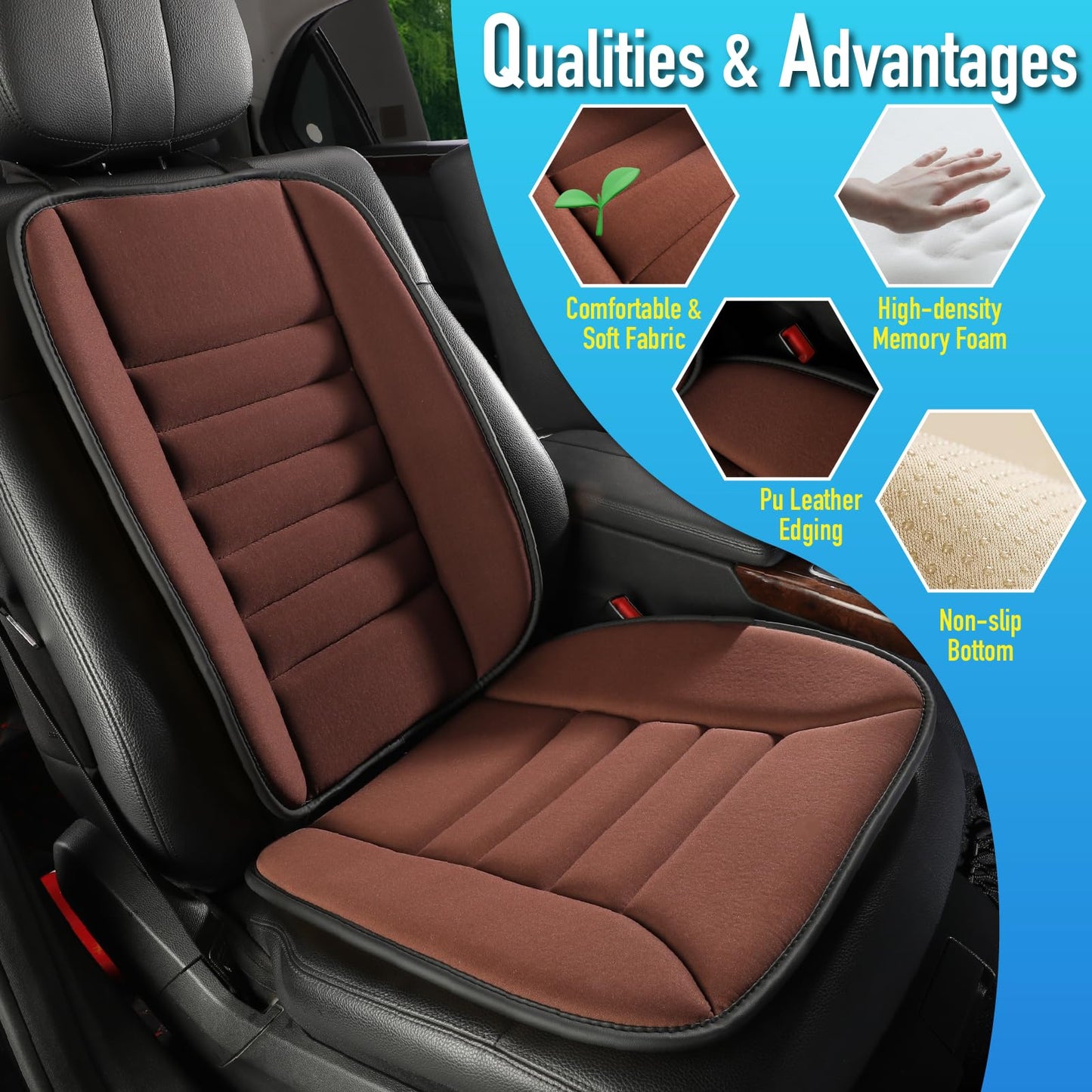 Phonery BackEase ® Car Seat Cushion-Getphonery