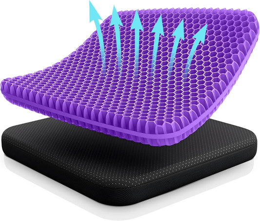 Phonery CoccyxCloud ® Wheelchair Gel Seat Cushion
