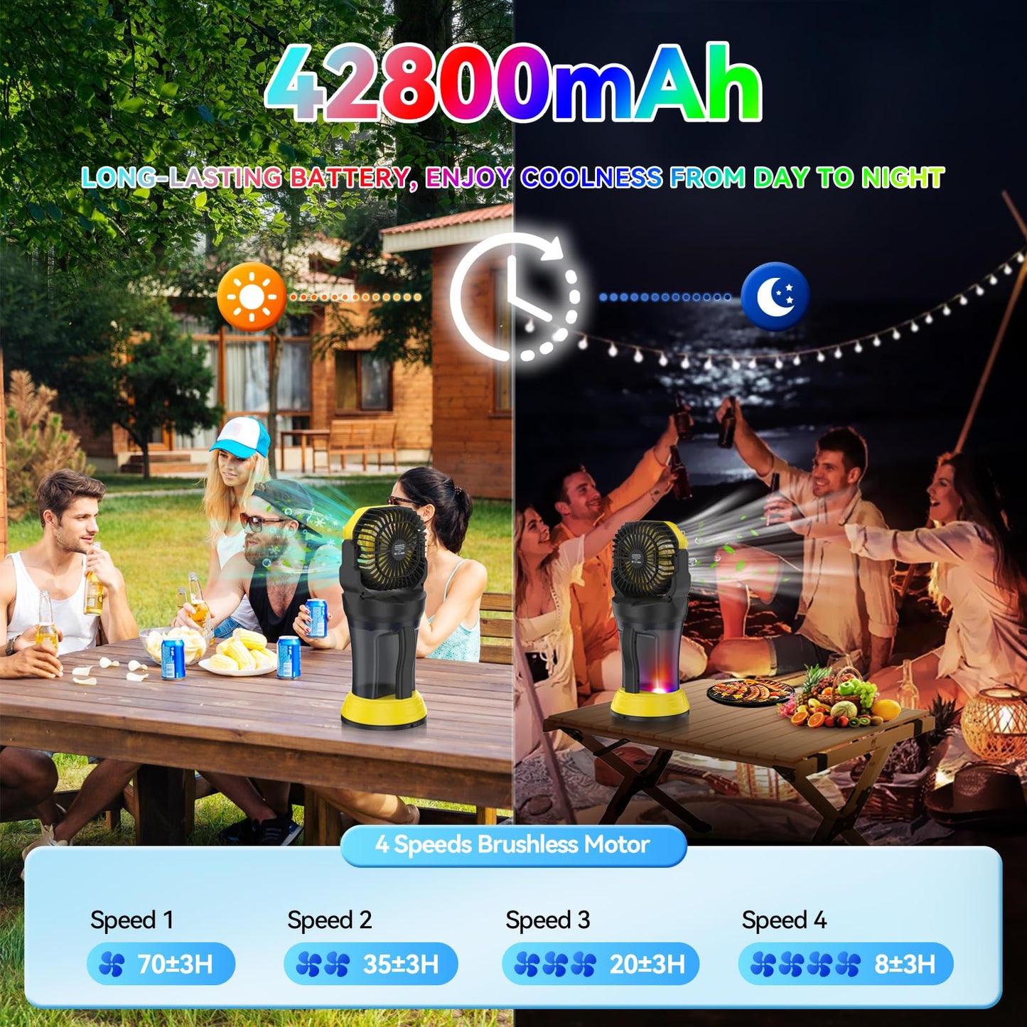Phonery BreezeMist ® Misting Fan with Bucket