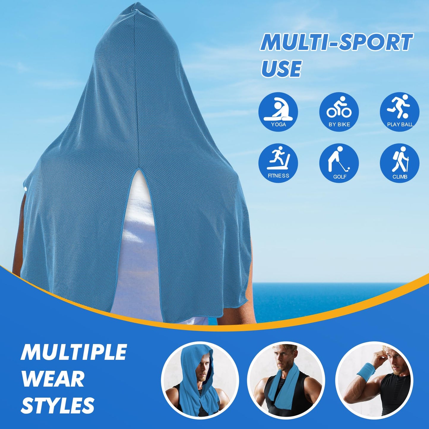 Phonery CoolGuard ® Cooling Hoodie Towel-Getphonery
