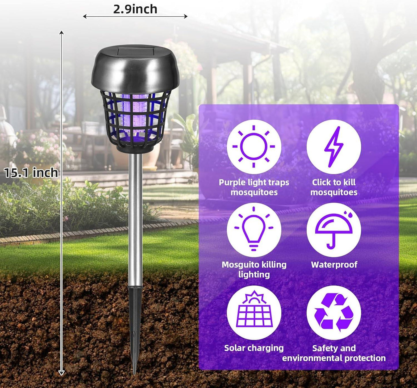 Phonery EcoZap ® Mosquito Zapper (4 Pack)-Getphonery