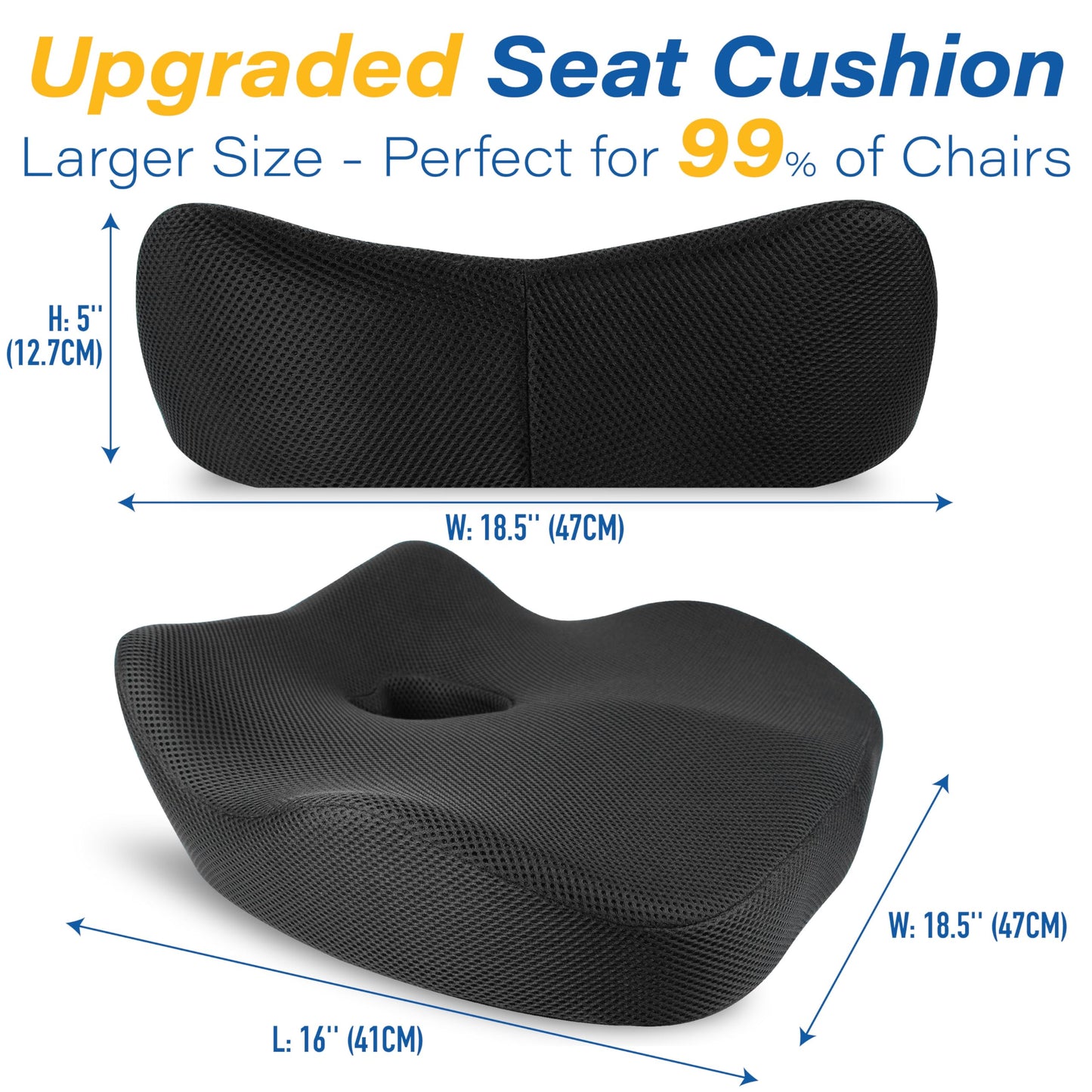 Phonery ZenSeat ® Car Seat Booster for Shorter Drivers