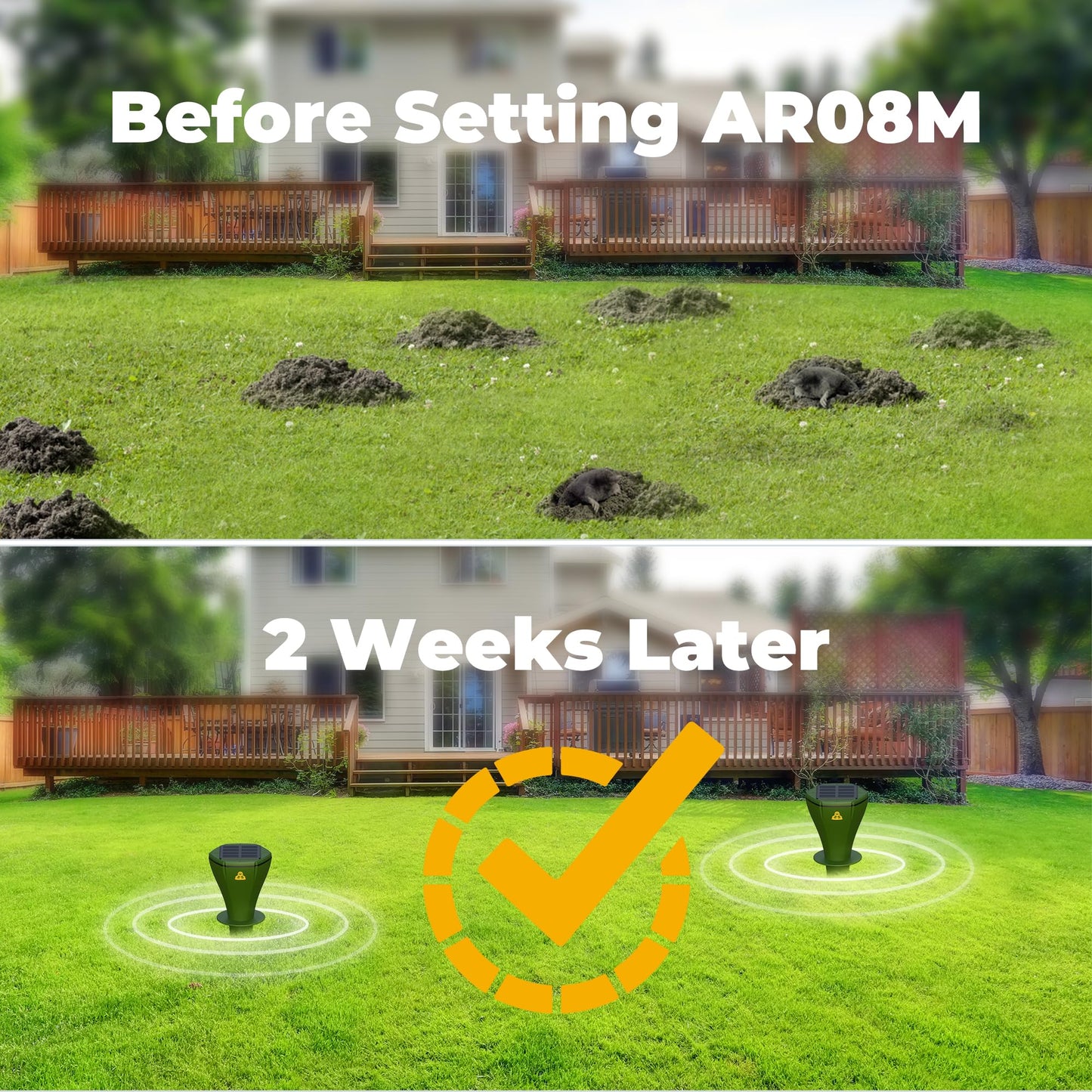 Phonery SunWave ® Solar Powered Mole Repellent-Getphonery