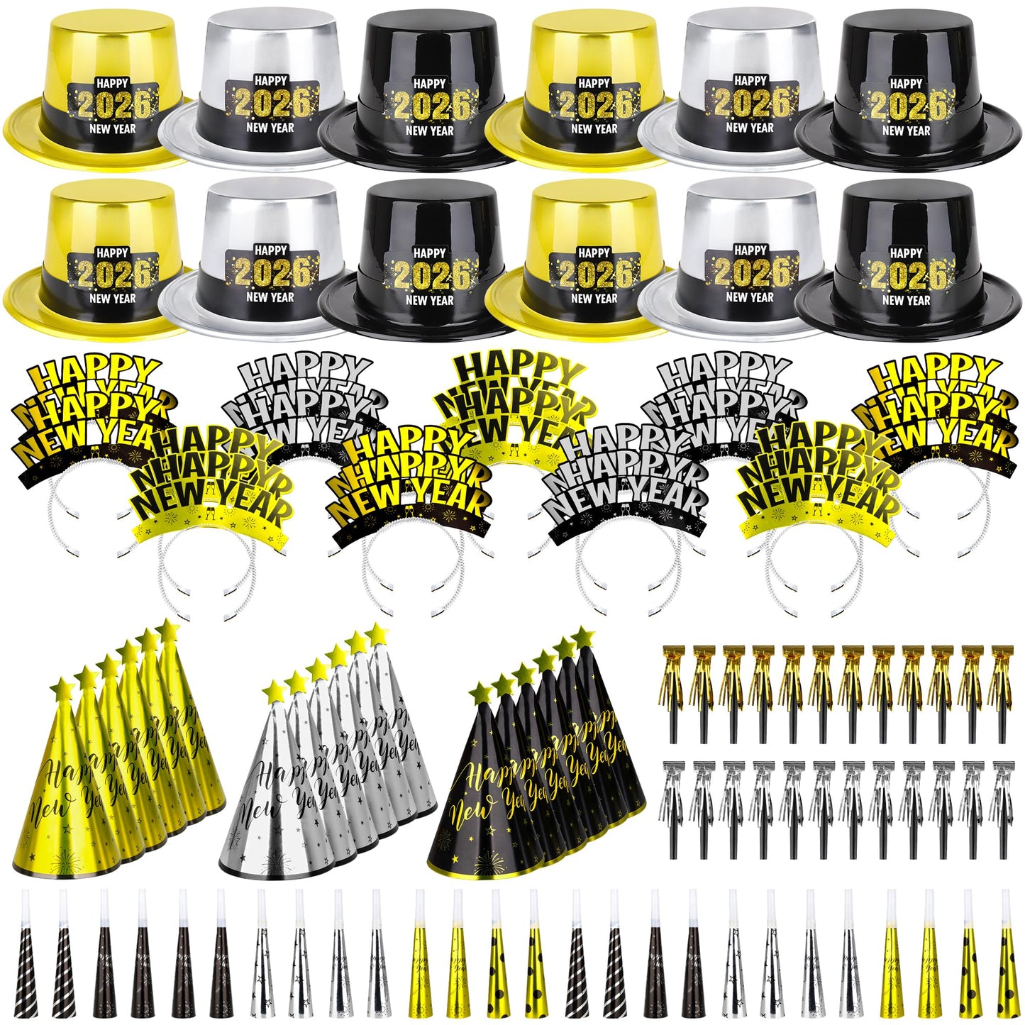 New Year's Eve party supplies
