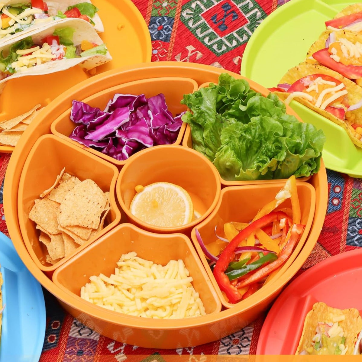 Phonery TacoFiesta ® Taco Platter for Party-Getphonery