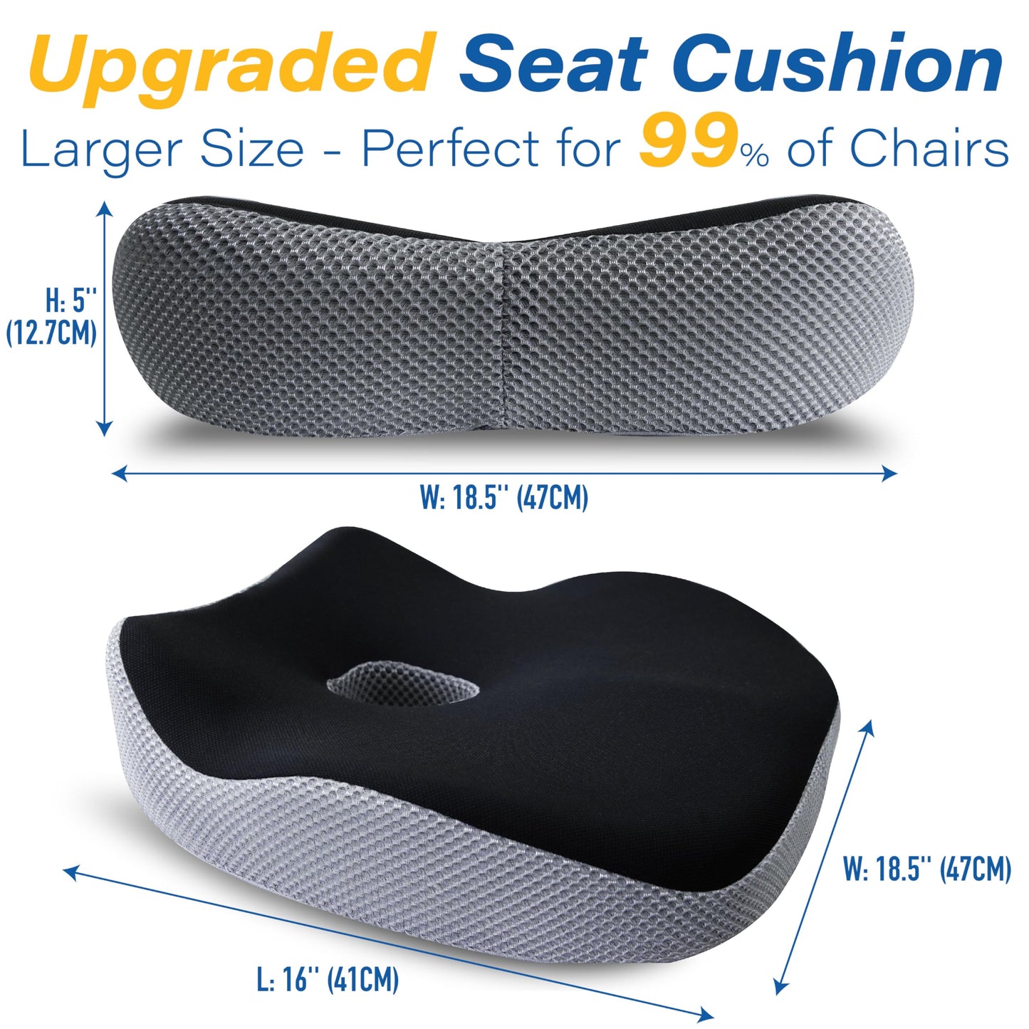 Phonery ZenSeat ® Car Seat Booster for Shorter Drivers