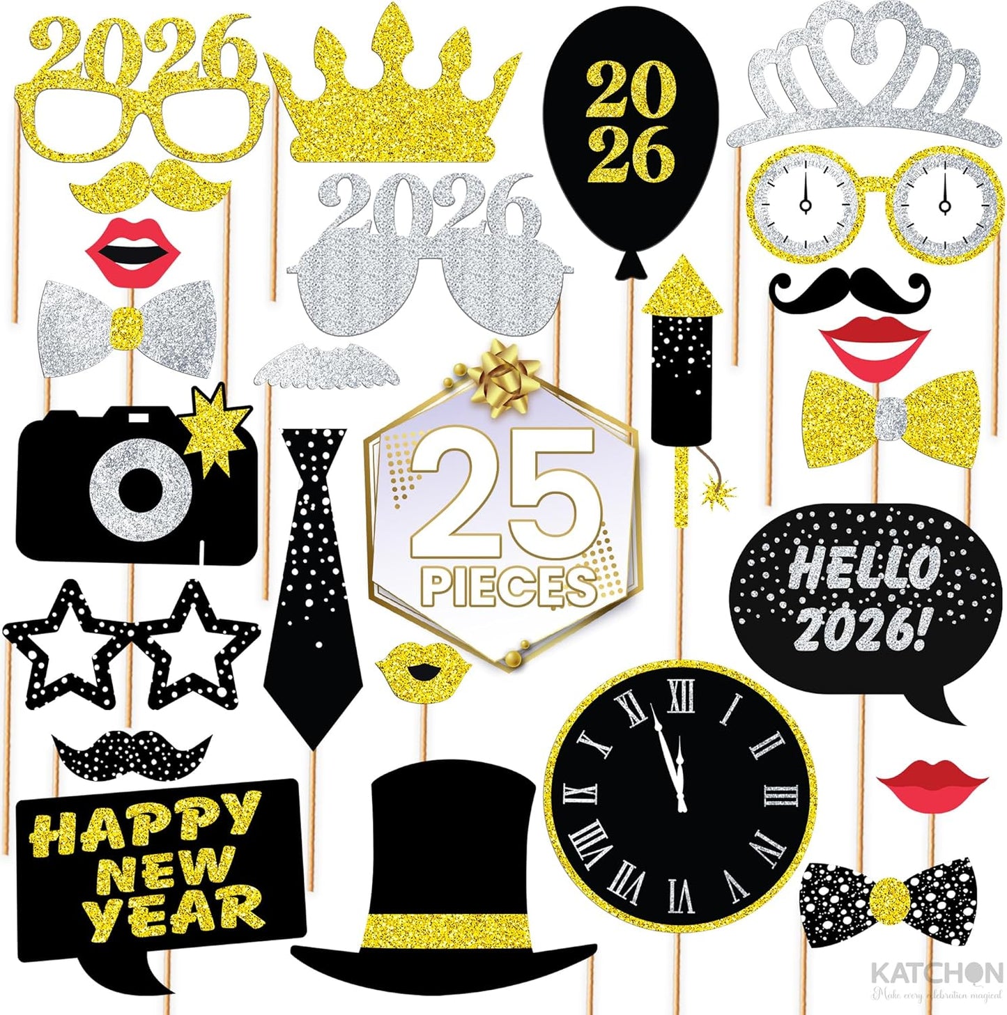 Phonery Opulence Avenue New Year’s Eve Luxe Party Supplies