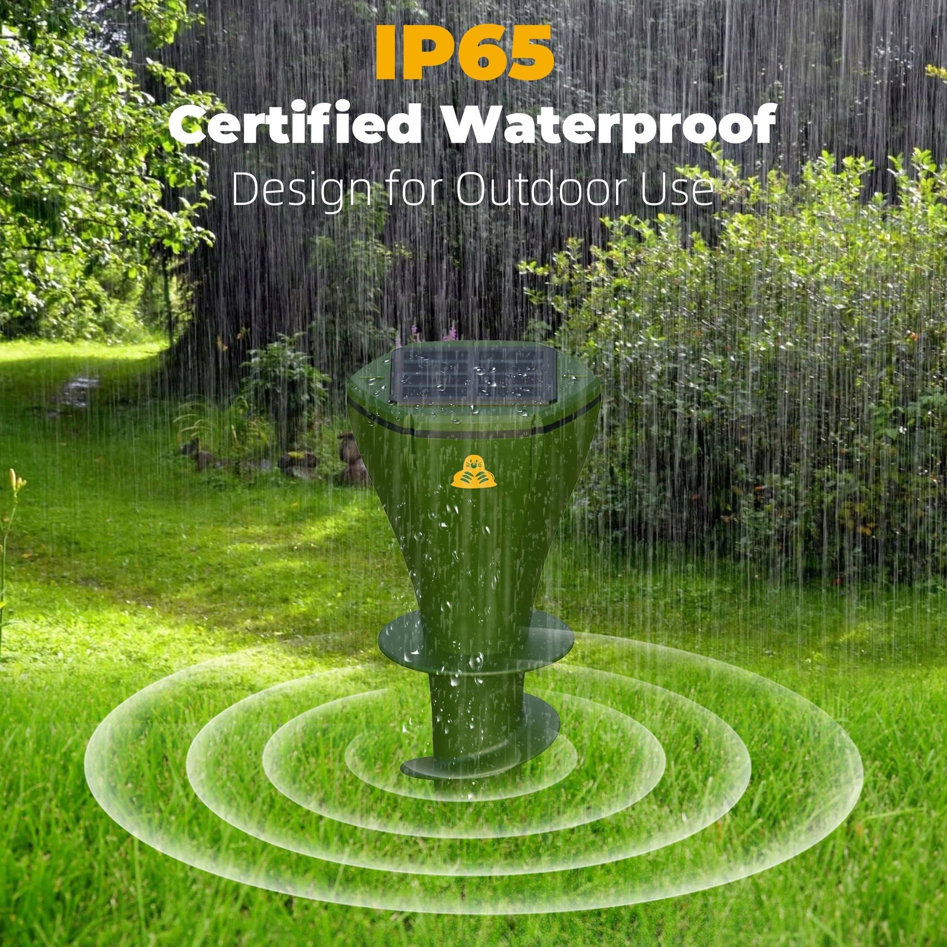 Phonery SunWave ® Solar Powered Mole Repellent-Getphonery