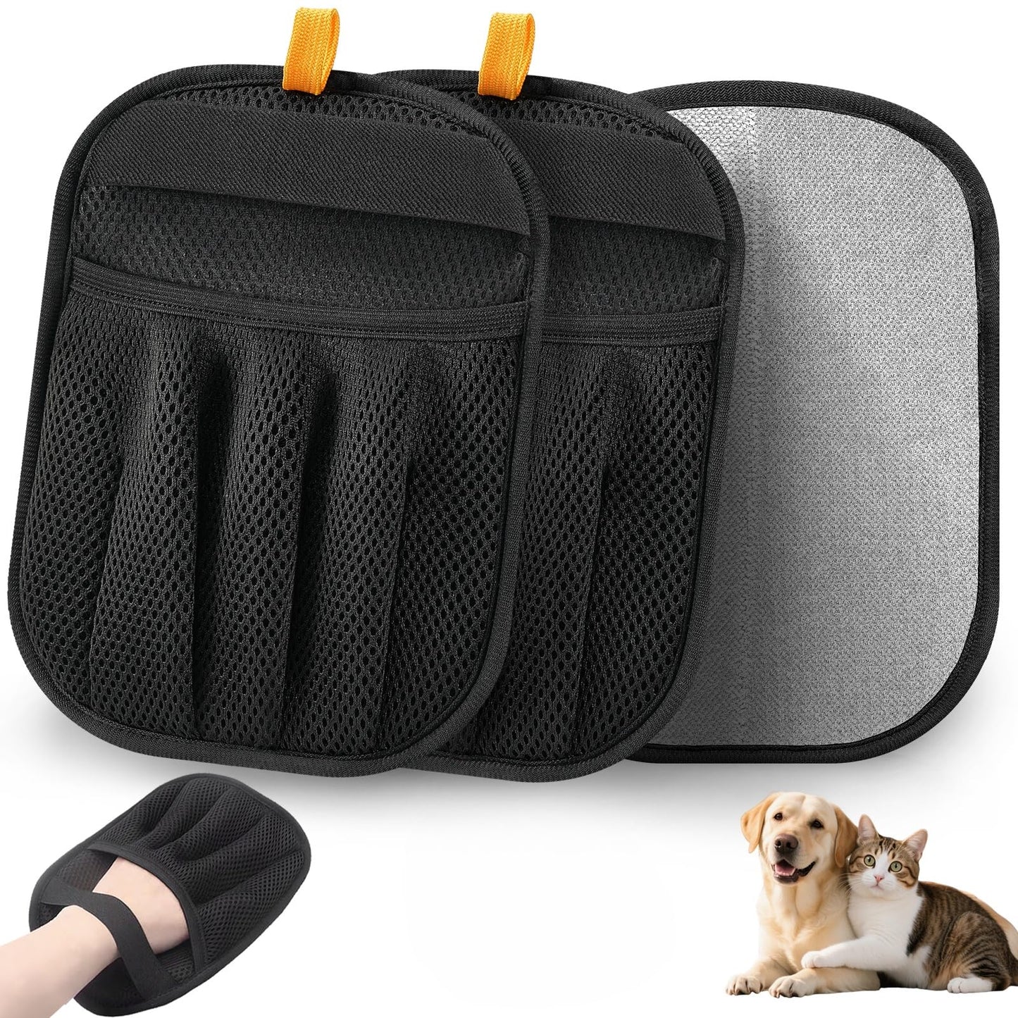 Phonery FurGrip ® Pet Hair Remover Gloves
