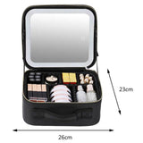 Phonery GlamSavvy ® Makeup Vanity Box With Mirror And Lights-Getphonery