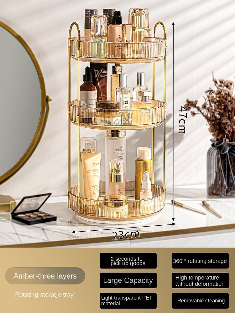 Phonery Vanity ® Rotating Makeup Organizer-Getphonery