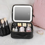 Phonery GlamSavvy ® Makeup Vanity Box With Mirror And Lights-Getphonery