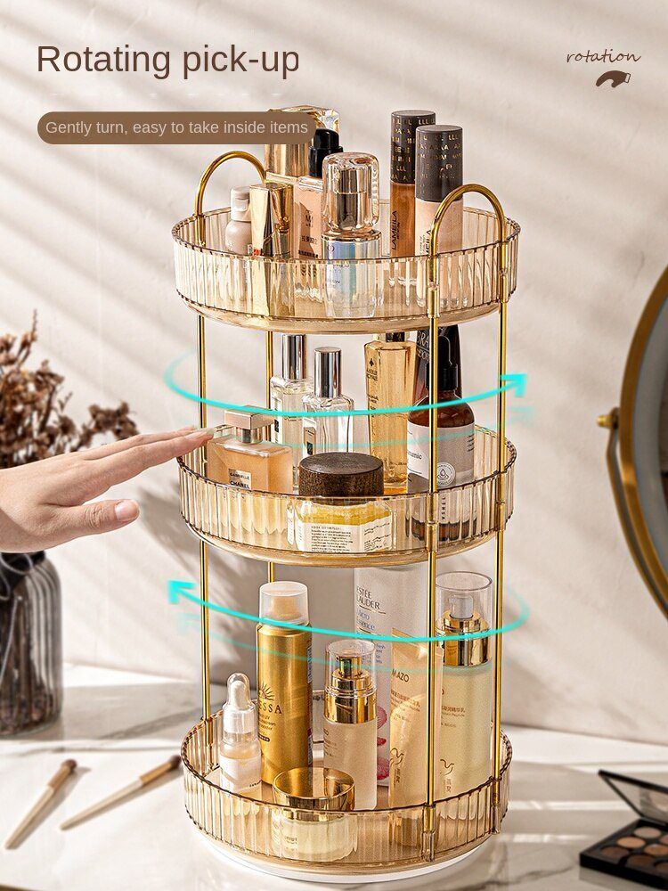 Phonery Vanity ® Rotating Makeup Organizer-Getphonery