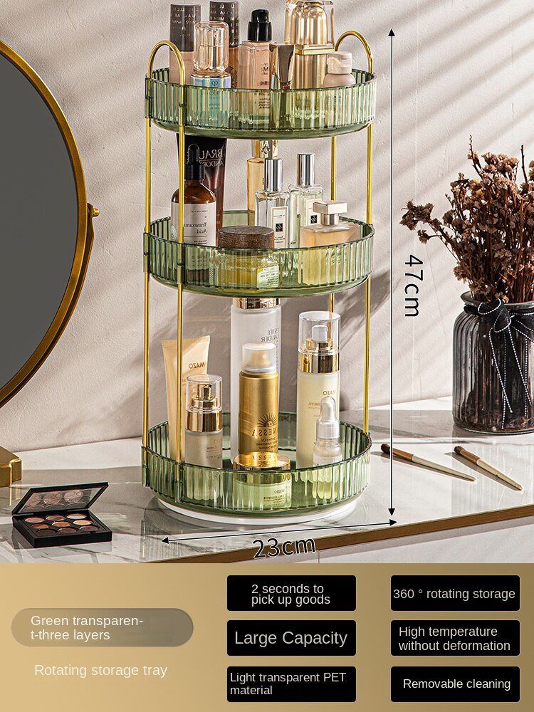 Phonery Vanity ® Rotating Makeup Organizer-Getphonery