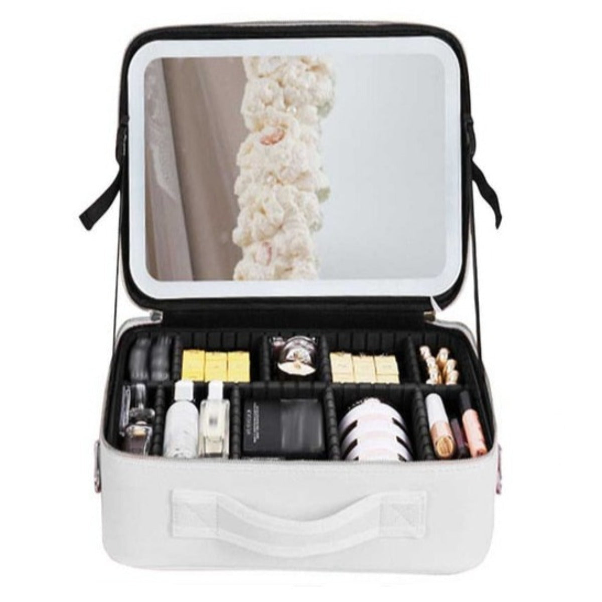 Phonery GlamSavvy ® Makeup Vanity Box With Mirror And Lights-Getphonery
