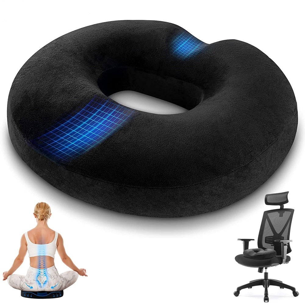 Phonery CushioNest ® Donut Pillow Seat Cushion-Getphonery
