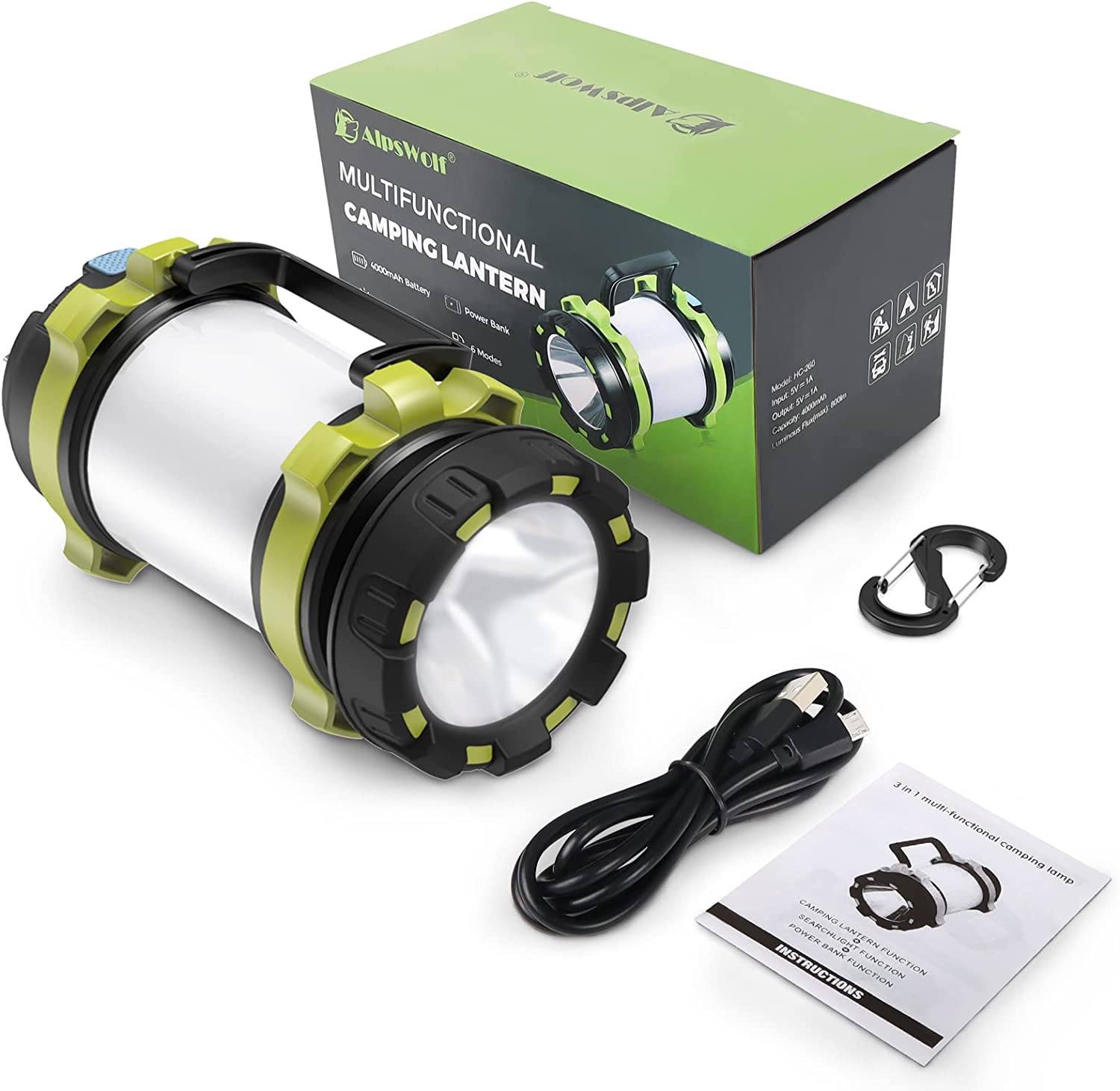 Rechargeable Camping Lantern-Getphonery