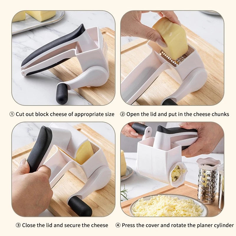 Phonery GrateEase ® Rotary Cheese Grater