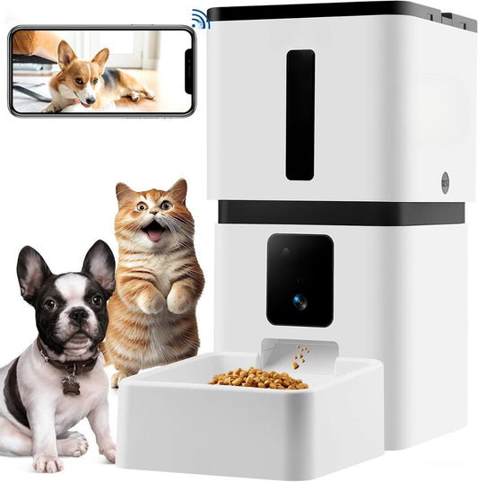 Phonery FeedlyFi ® Automatic Pet Feeder with Camera-Getphonery